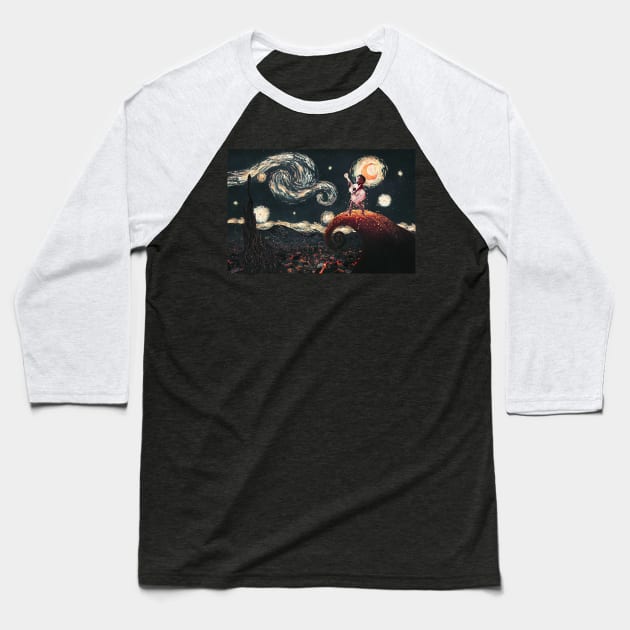 Starrynight coco Baseball T-Shirt by Gedogfx